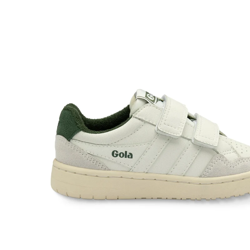 Deportiva blanco/verde EAGLE Gola