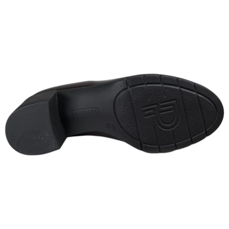Zapatos Pitillos Tacón Antifaz Coco 11620 Marrón