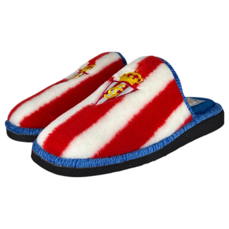 Zapatillas Real Sporting de Gijón 799-160 Blanco-Rojo