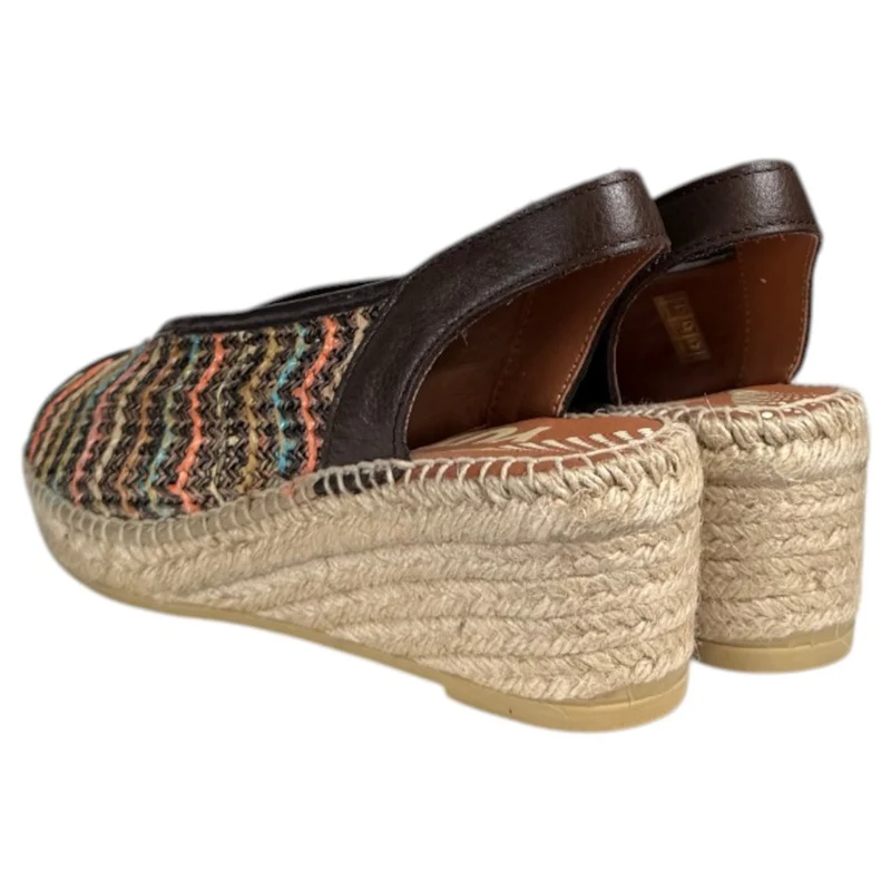 Sandalias de Esparto Viguera Ochentera 2298 Marrón
