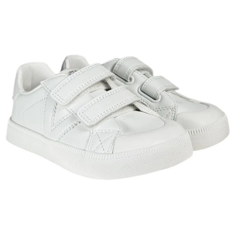 Zapatillas Victoria Oliver Barefoot Tiras Efecto Piel Monocromo 1356100 Blanco