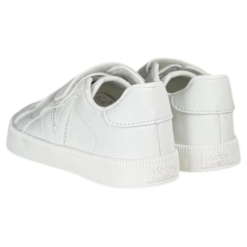 Zapatillas Victoria Oliver Barefoot Tiras Efecto Piel Monocromo 1356100 Blanco
