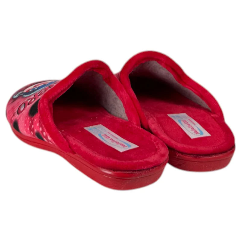 Zapatillas de Casa Natalia Gil Ladybug 7028 Rojo