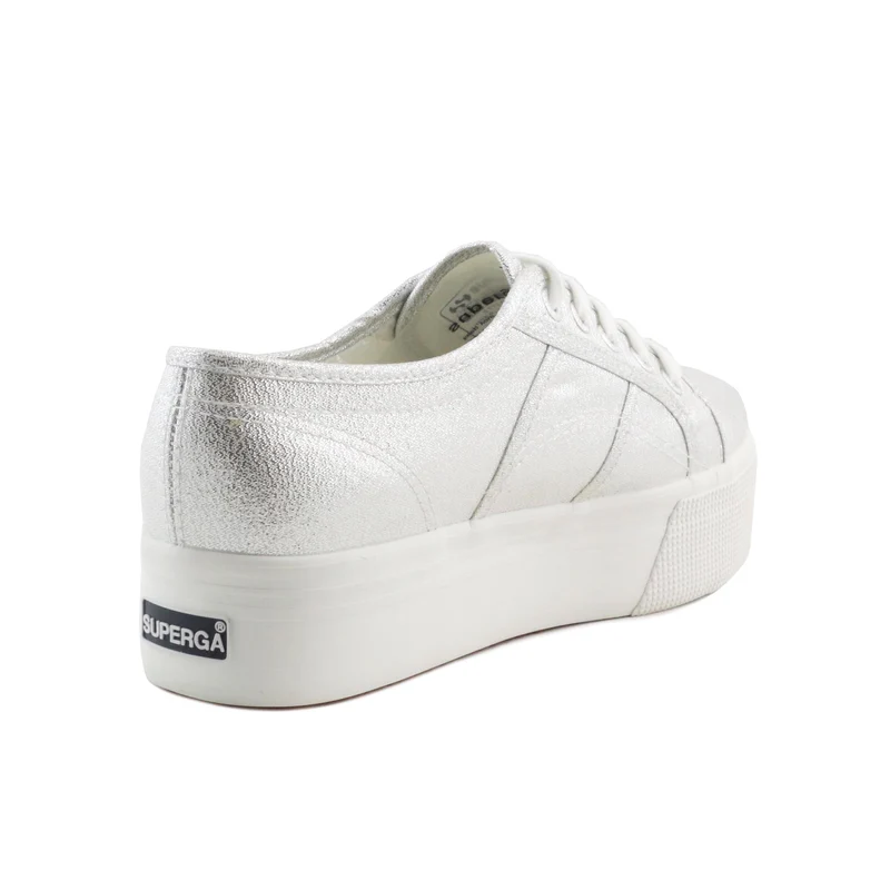 Zapatilla plateada 2790LAMEW Superga
