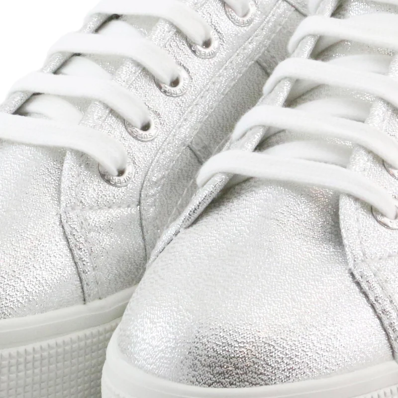 Zapatilla plateada 2790LAMEW Superga