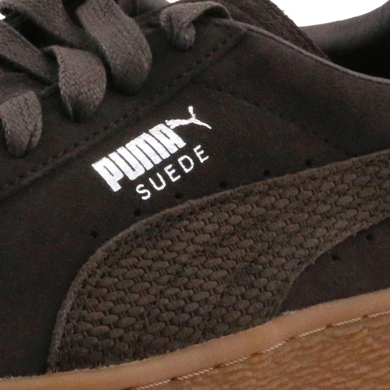 Deportiva serraje marrón SUEDE Puma