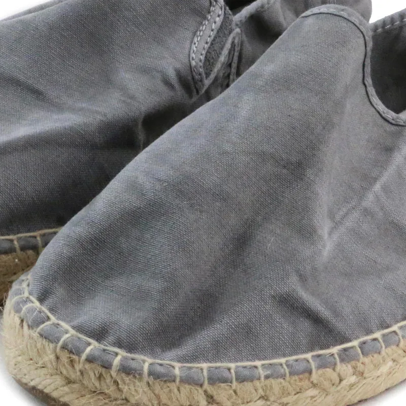 Alpargata gris lavado LONA325 Natural World
