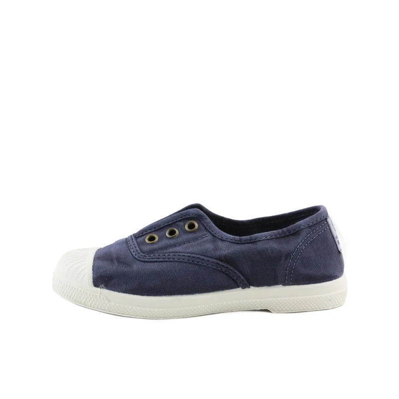 Zapatilla azul lavado LONA470 Natural World