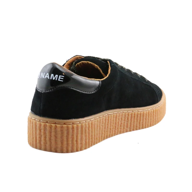 Zapatilla serraje negro PICADILLY-NUE No name
