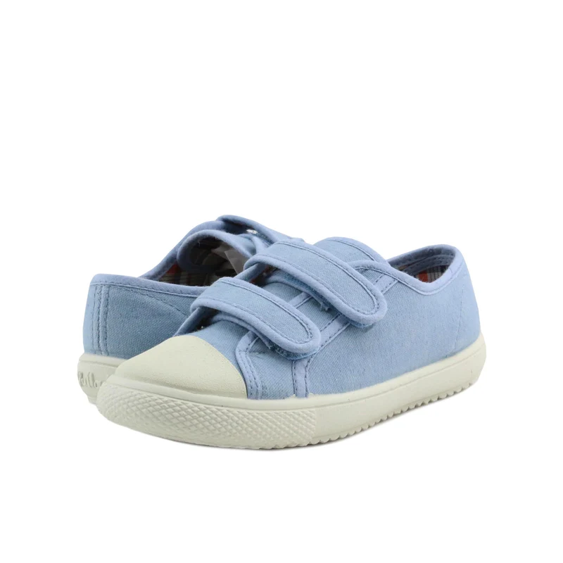 Zapatilla celeste oscuro 6300 Vulladi