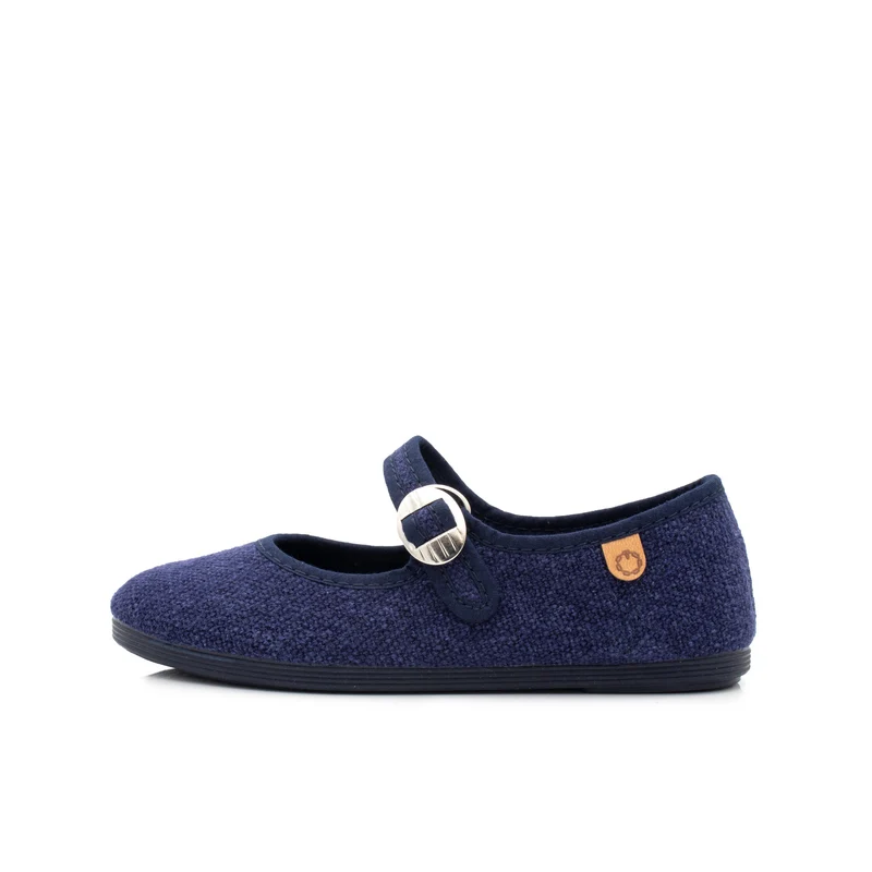 Mercedita lino azul 55314 La Cadena