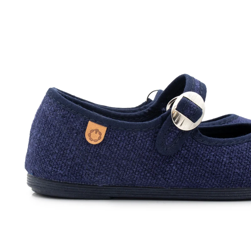 Mercedita lino azul 55314 La Cadena