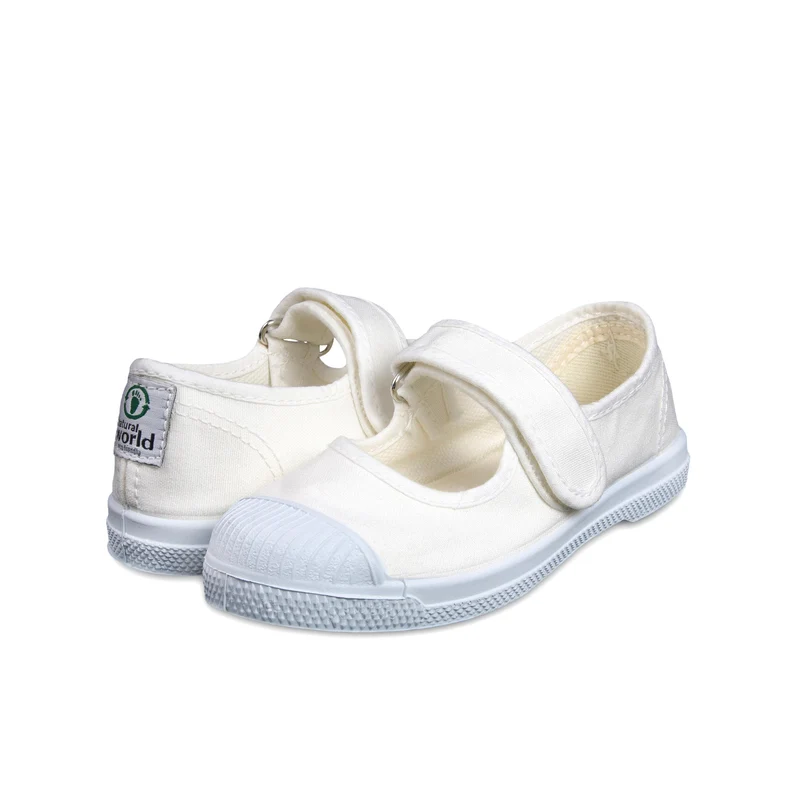 Mercedita blanca LONA476 Natural World