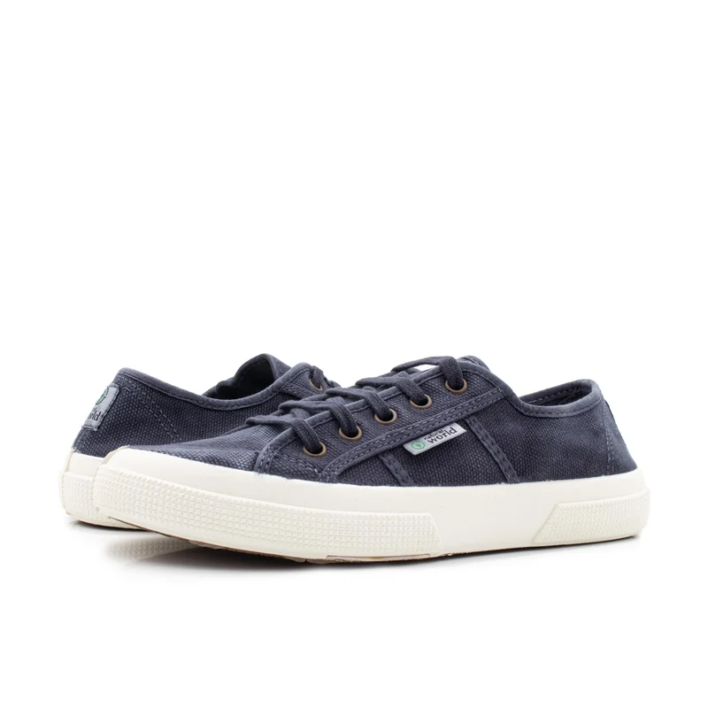 Zapatilla azul lavado 901 Natural World