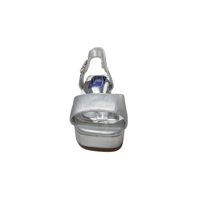 MUJER SANDALIA FIESTA ALLEGRA PLATA