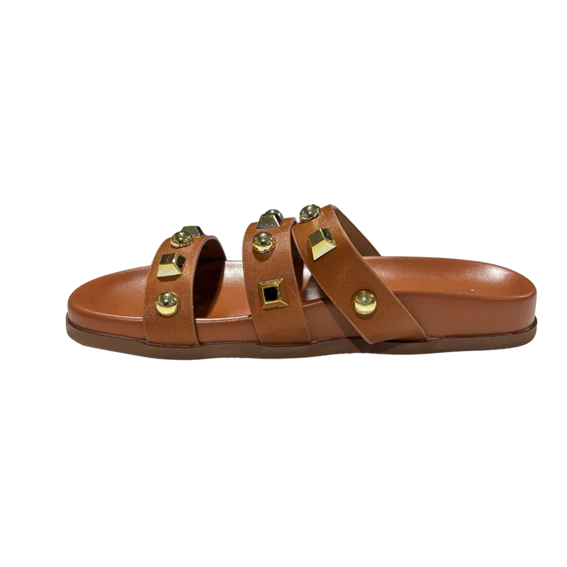 MUJER SANDALIA CAPRI CAMEL