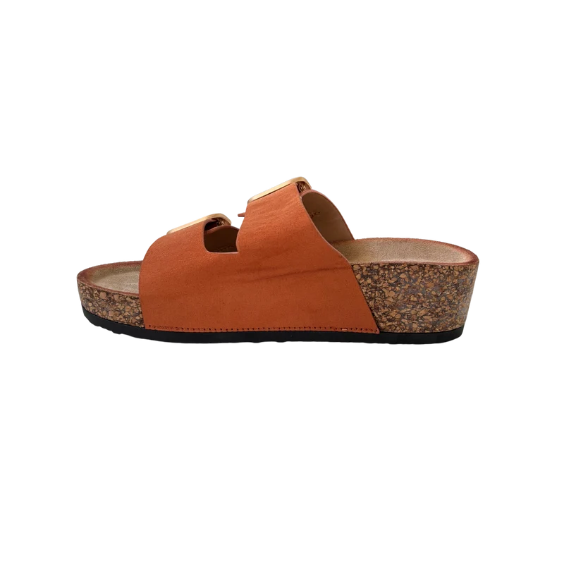 MUJER SANDALIA BIO EIRA NARANJA