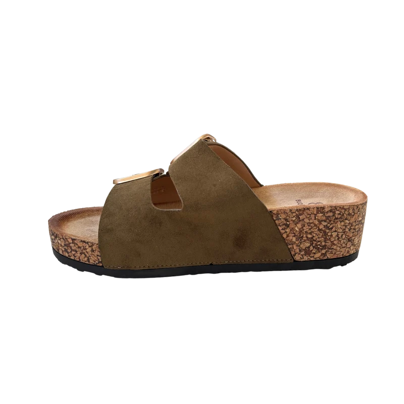 MUJER SANDALIA BIO KAIA VERDE