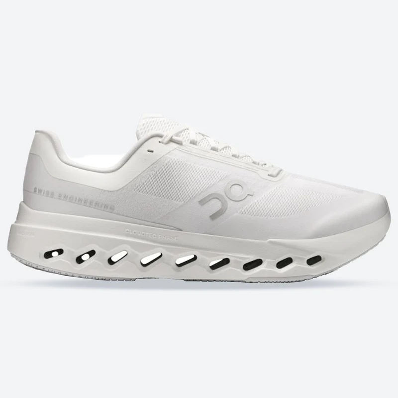 Zapatillas de entrenamiento On Cloudsurfer Next anchas de hombre - Blanco/Blanco