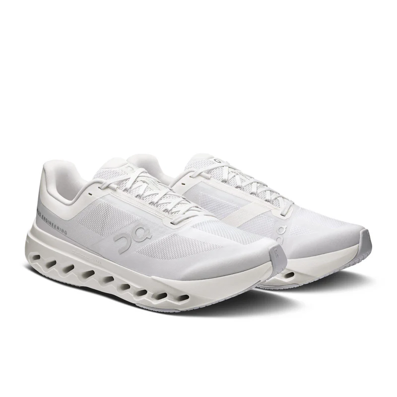 Zapatillas de entrenamiento On Cloudsurfer Next anchas de hombre - Blanco/Blanco
