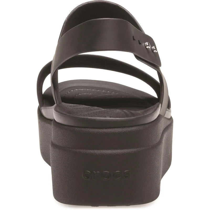 Sandalias de cuña baja Crocs 206453 Brooklyn para mujer