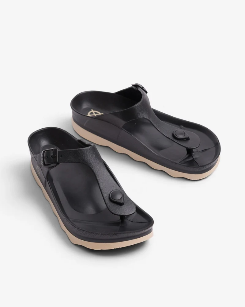 Chanclas de Agua Mujer Aqua Praia Negro