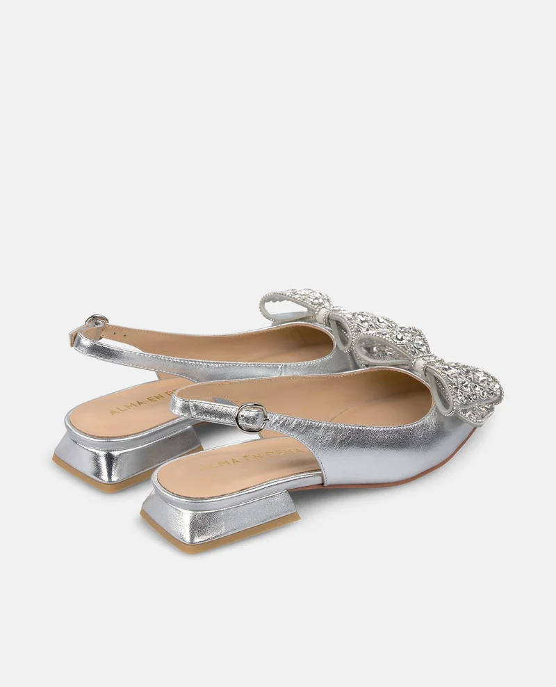 ZAPATO PLANO CON LAZO