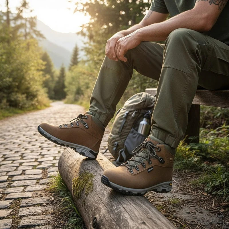 Botas de montaña y trekking Hombre Bestard Galicia EVO Gore-Tex 7728 Marrón