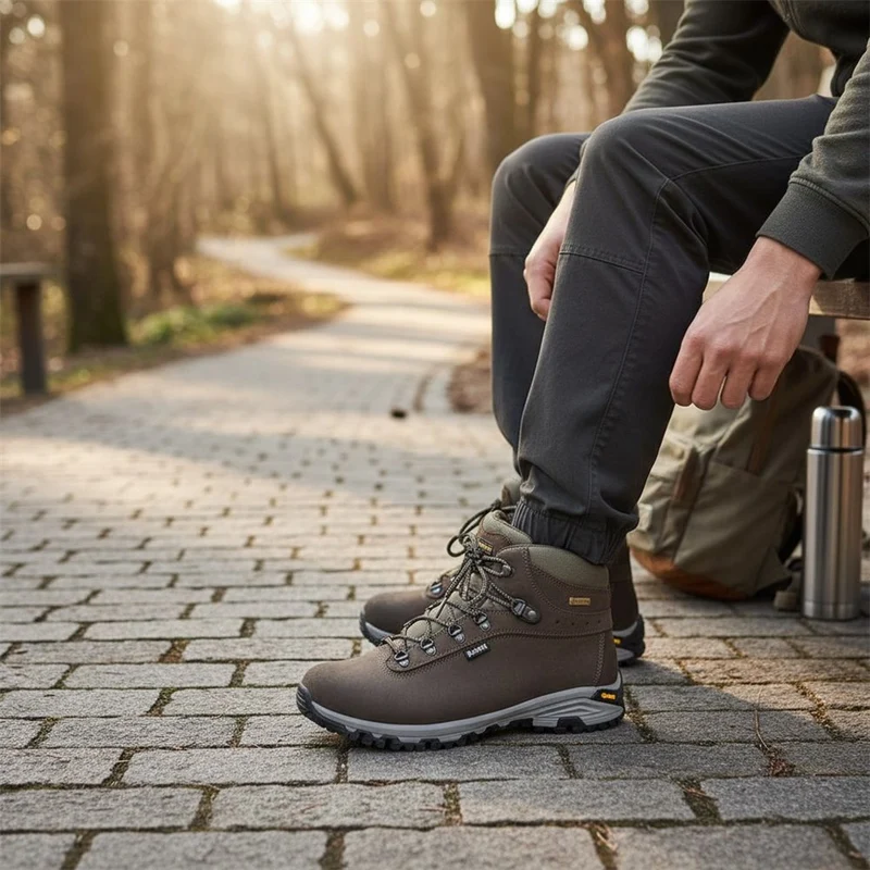 Botas de montaña y trekking Hombre Bestard Cares EVO Gore-Tex 7737 Gris