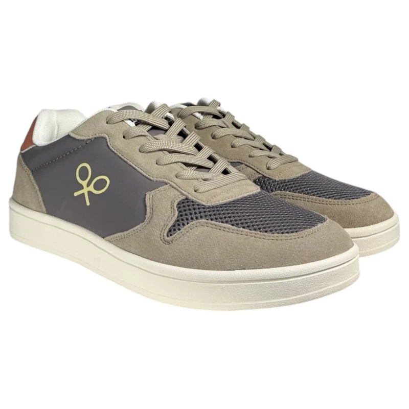 Zapatillas Silbon Bicolor S261031611281 Verde Gris