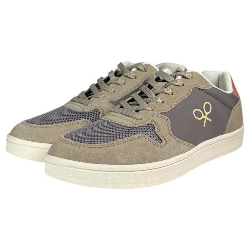 Zapatillas Silbon Bicolor S261031611281 Verde Gris