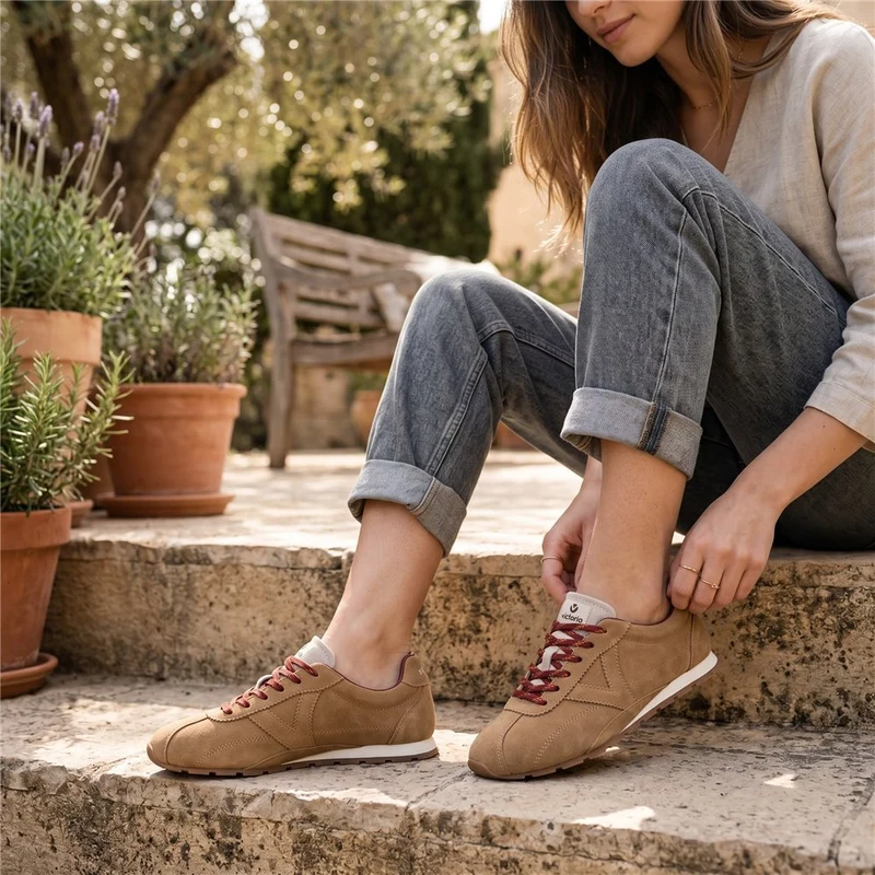 Zapatillas Victoria Aster Serraje 1159100 Camel