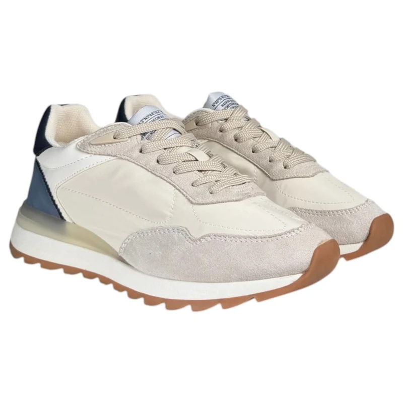 Zapatillas Corina Retro Running M5095 Blanco