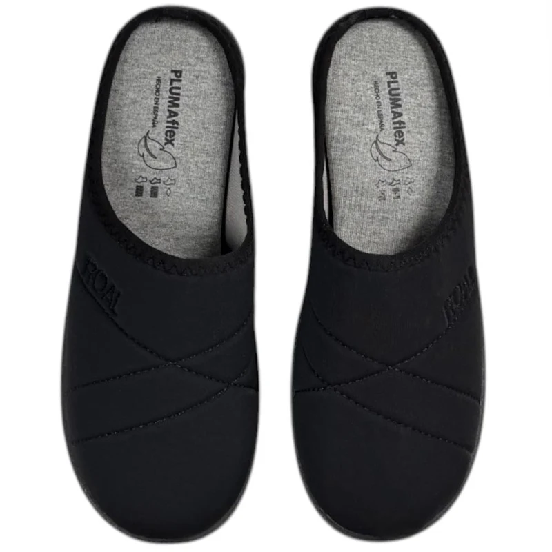 Zapatillas de Casa Plumaflex 12116 Negro