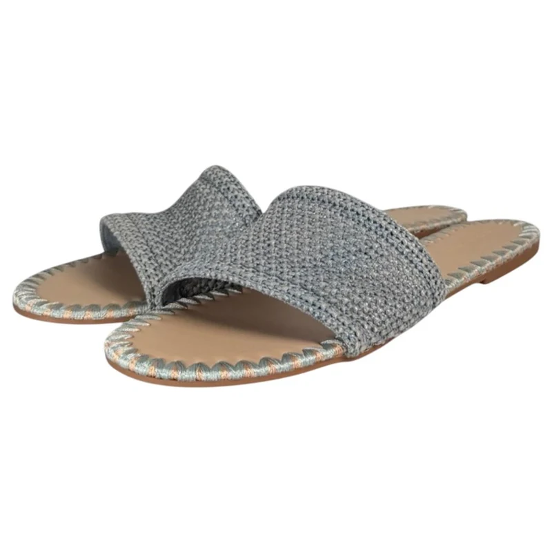 Sandalias Corina Planas Pala Trenzada M5460 Azul