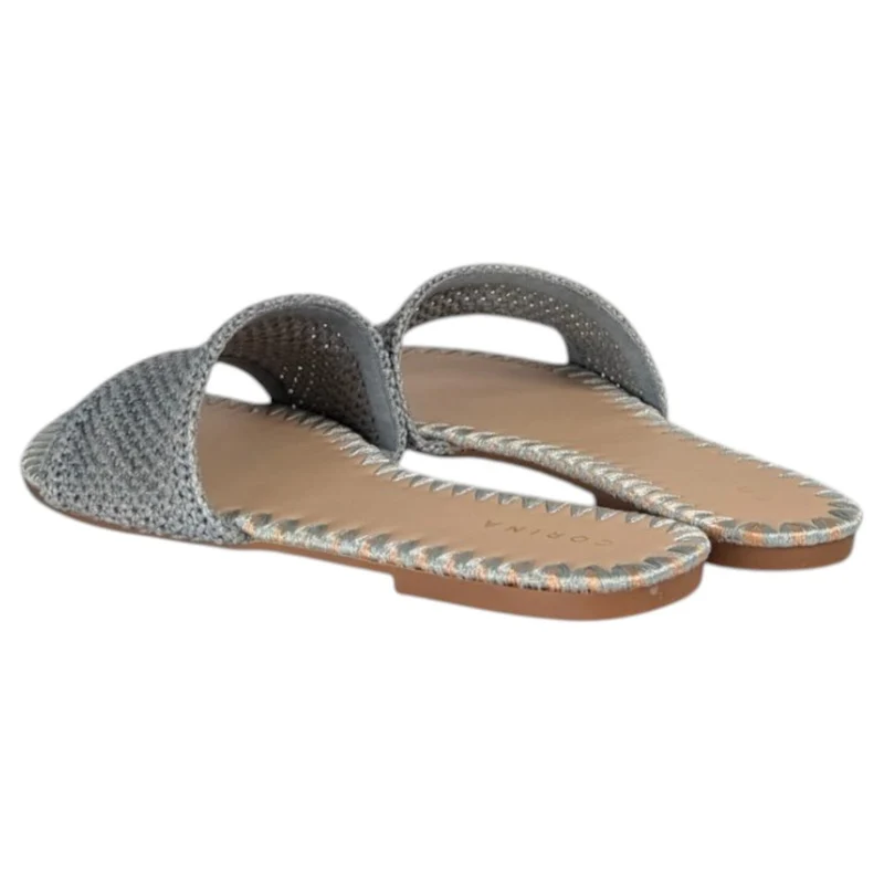Sandalias Corina Planas Pala Trenzada M5460 Azul