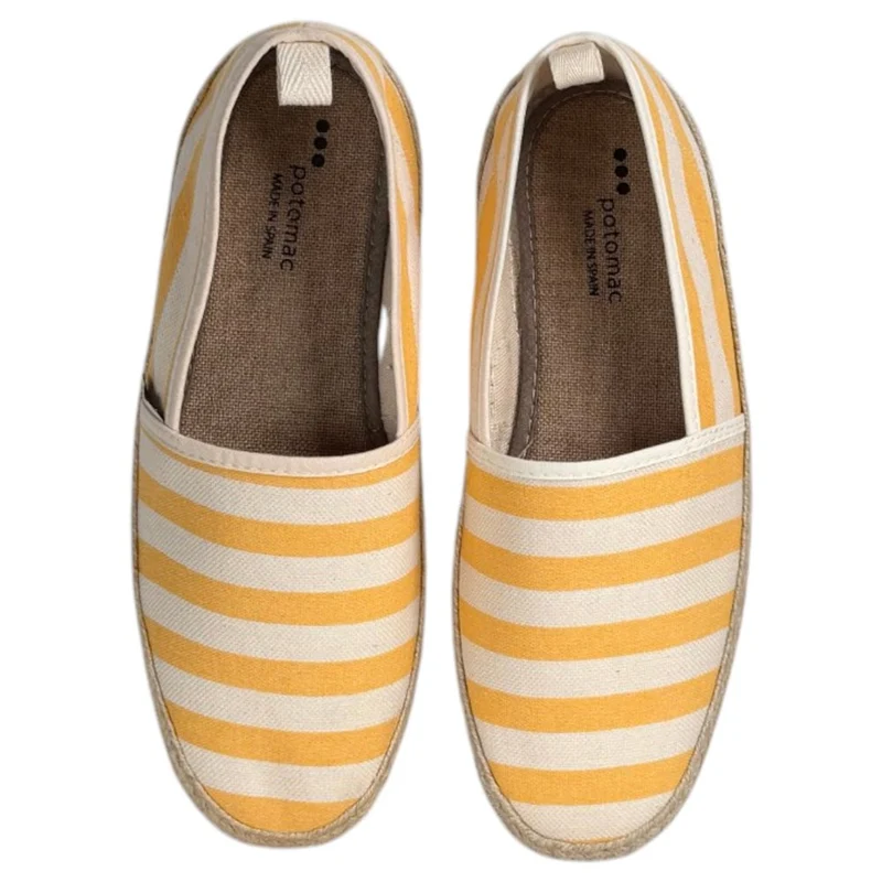 Zapatillas Roal Copete Rallas 523 Amarillo