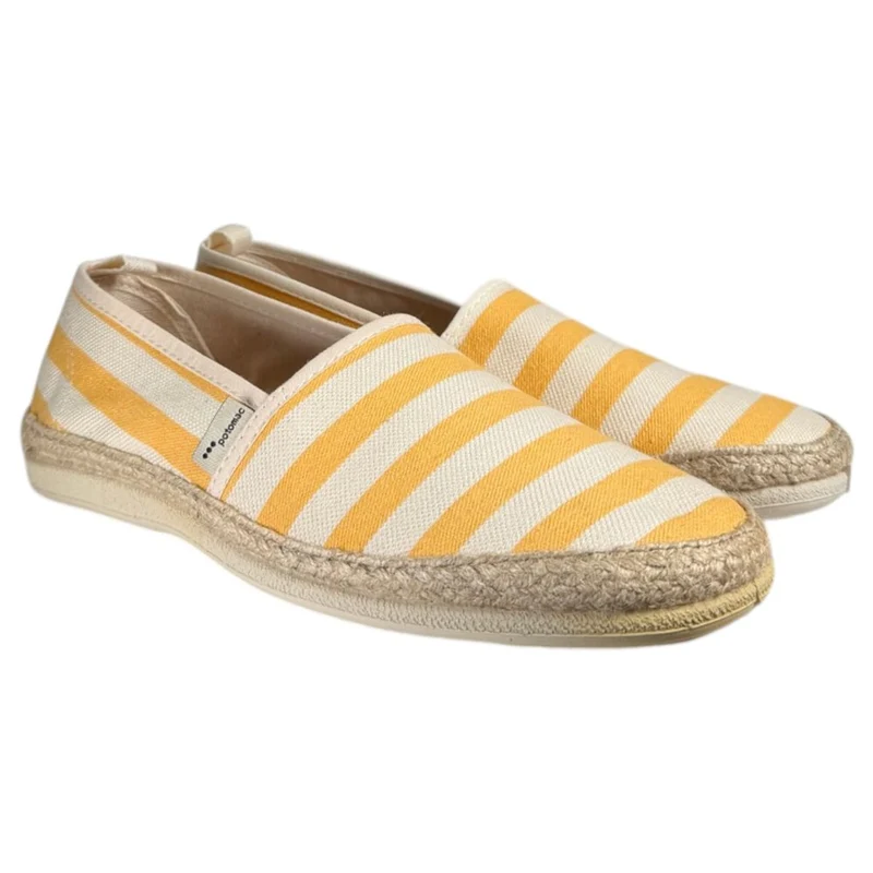 Zapatillas Roal Copete Rallas 523 Amarillo
