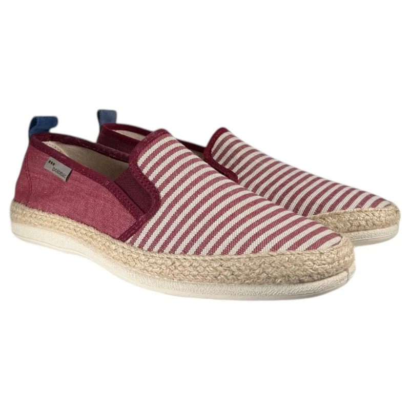 Zapatillas Roal Copete Rallas 524 Burdeos