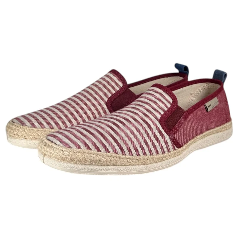Zapatillas Roal Copete Rallas 524 Burdeos