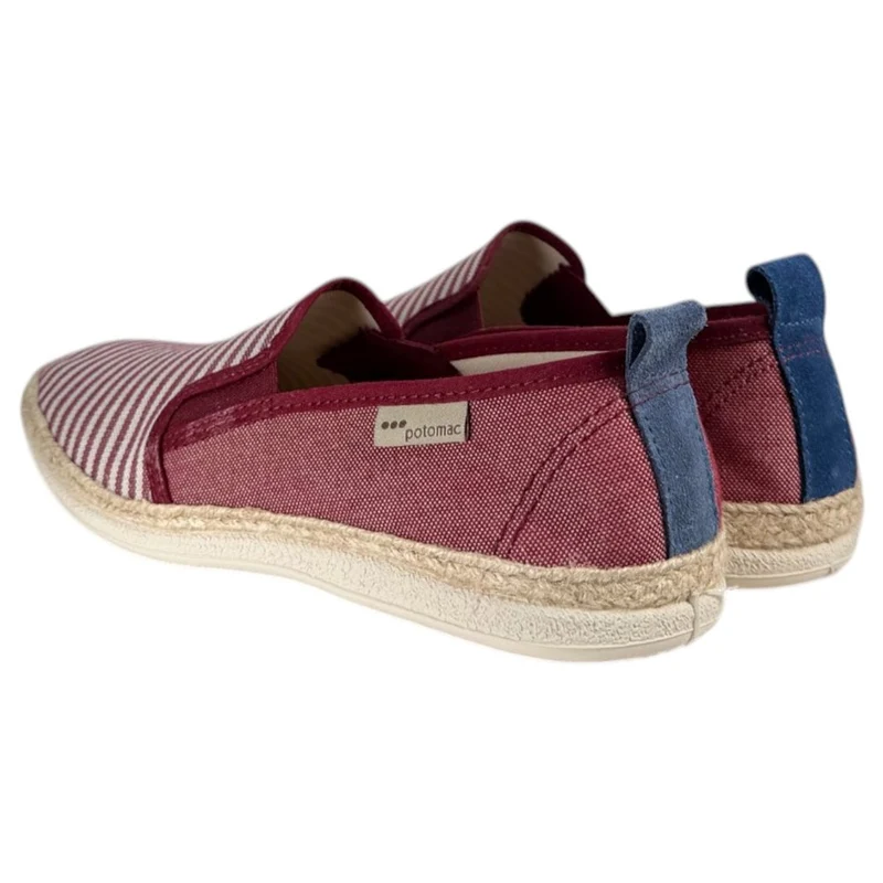 Zapatillas Roal Copete Rallas 524 Burdeos