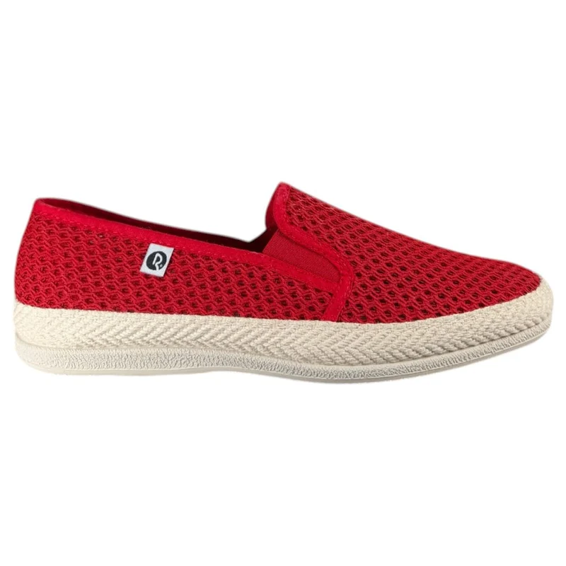 Zapatillas Roal Copete Rejilla 552 Rojo