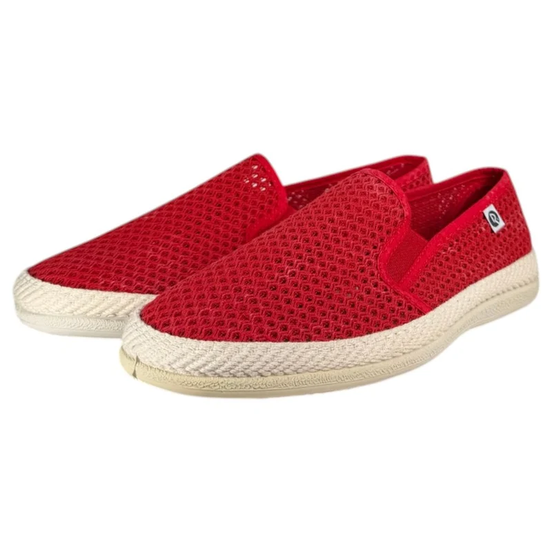 Zapatillas Roal Copete Rejilla 552 Rojo