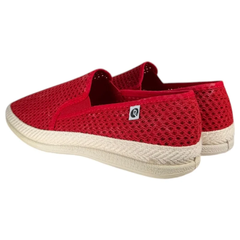 Zapatillas Roal Copete Rejilla 552 Rojo