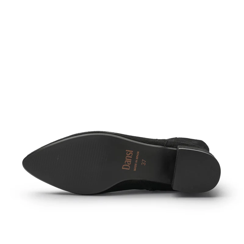 Botín serraje negro 7800A Dansi