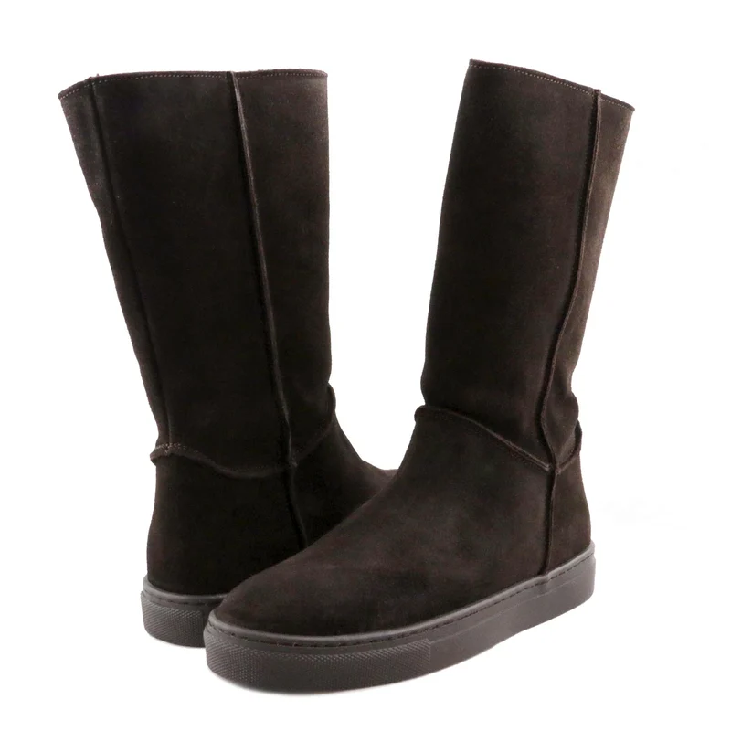 Bota serraje marrón 8463R Eli