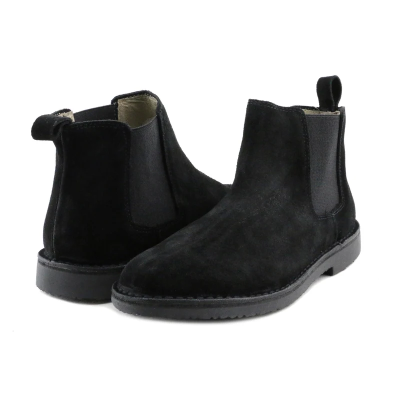 Botín serraje negro 6038 Jeromín