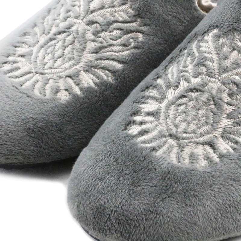 Zapatilla casa gris 73525 Norteñas