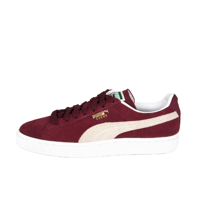 Deportiva serraje burdeos SUEDE Puma