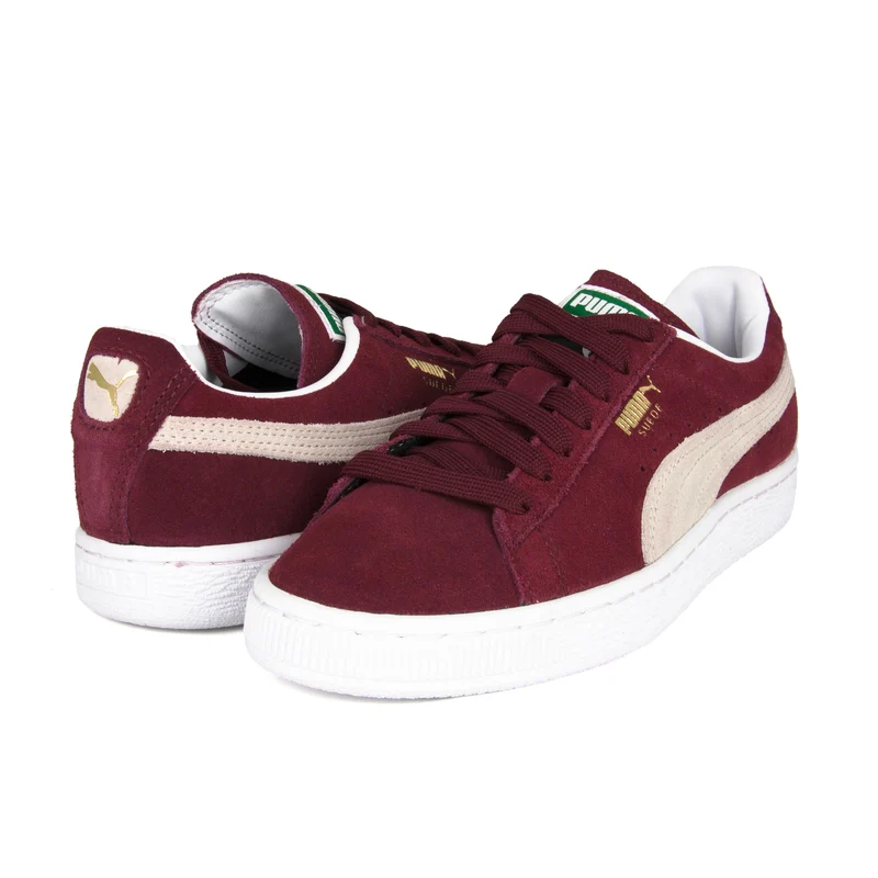 Deportiva serraje burdeos SUEDE Puma